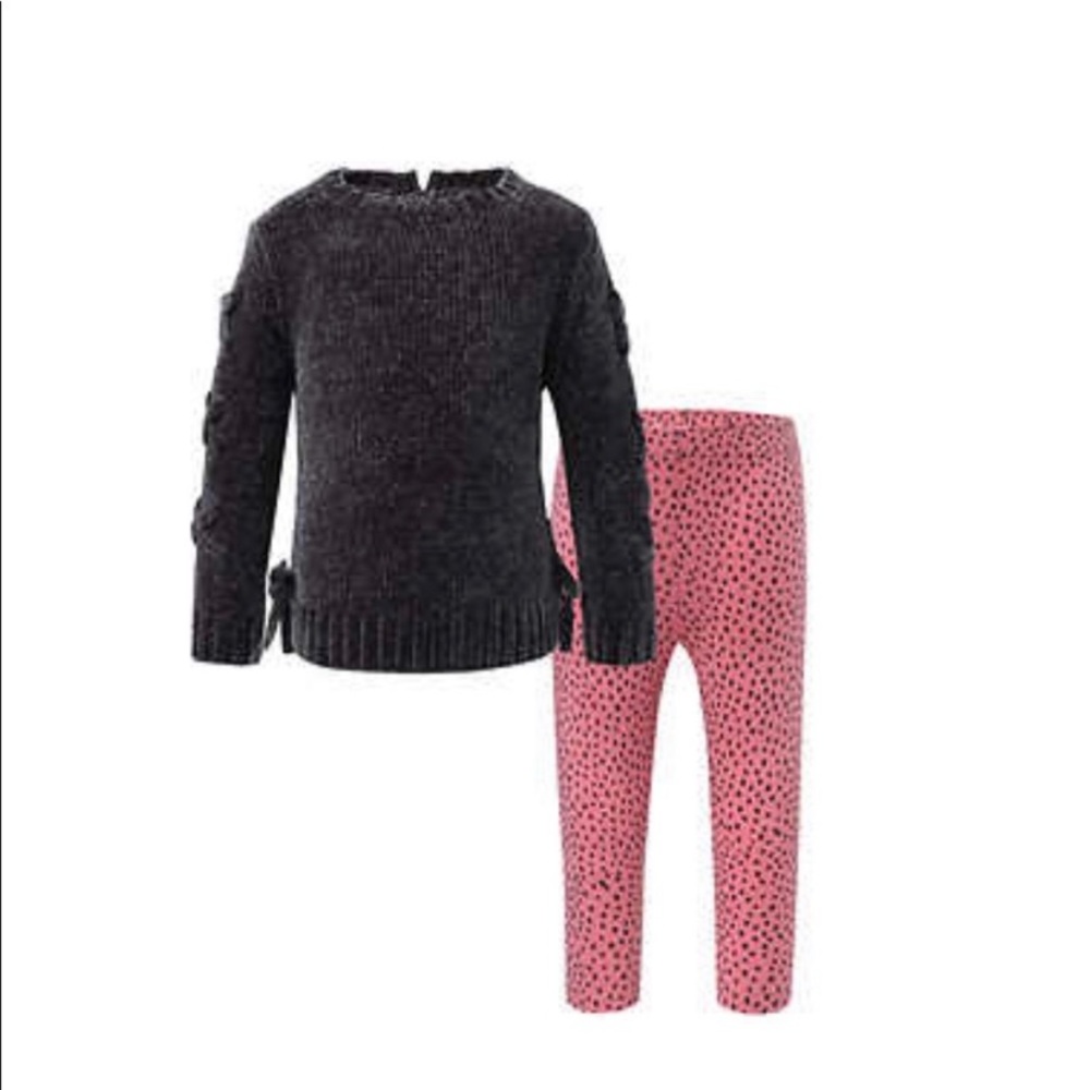 DKNY Sweater And Pants Set Size 12m